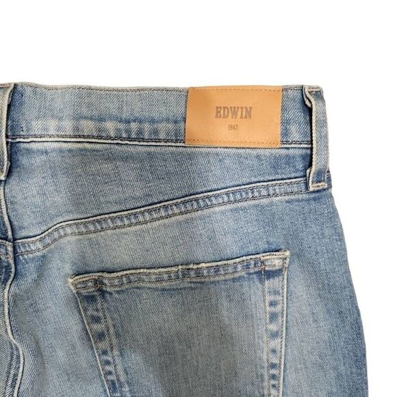 EDWIN Marli High-Rise Wide-Leg Ankle Jeans - Picture 7 of 14